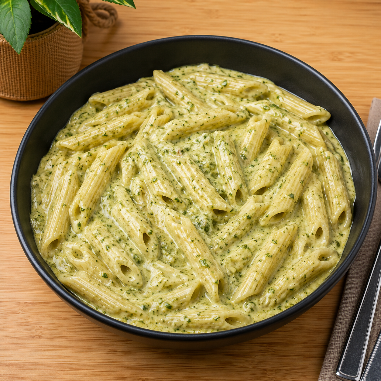 PENNE PESTO CREAM
