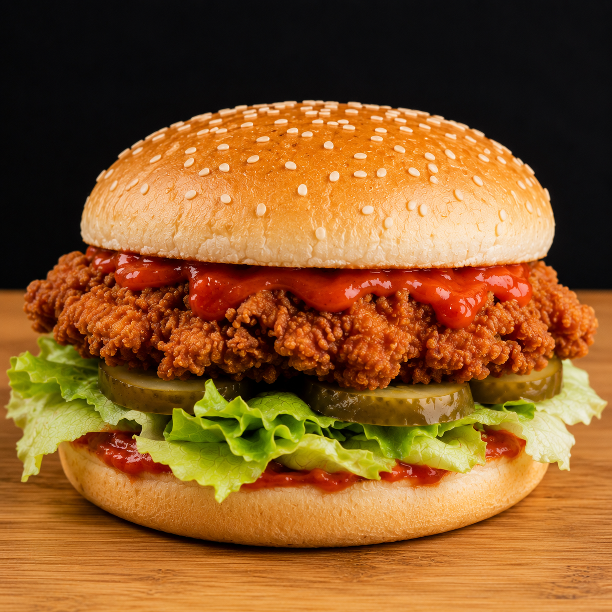 NASHVILLE HOT CHICKEN BURGER
