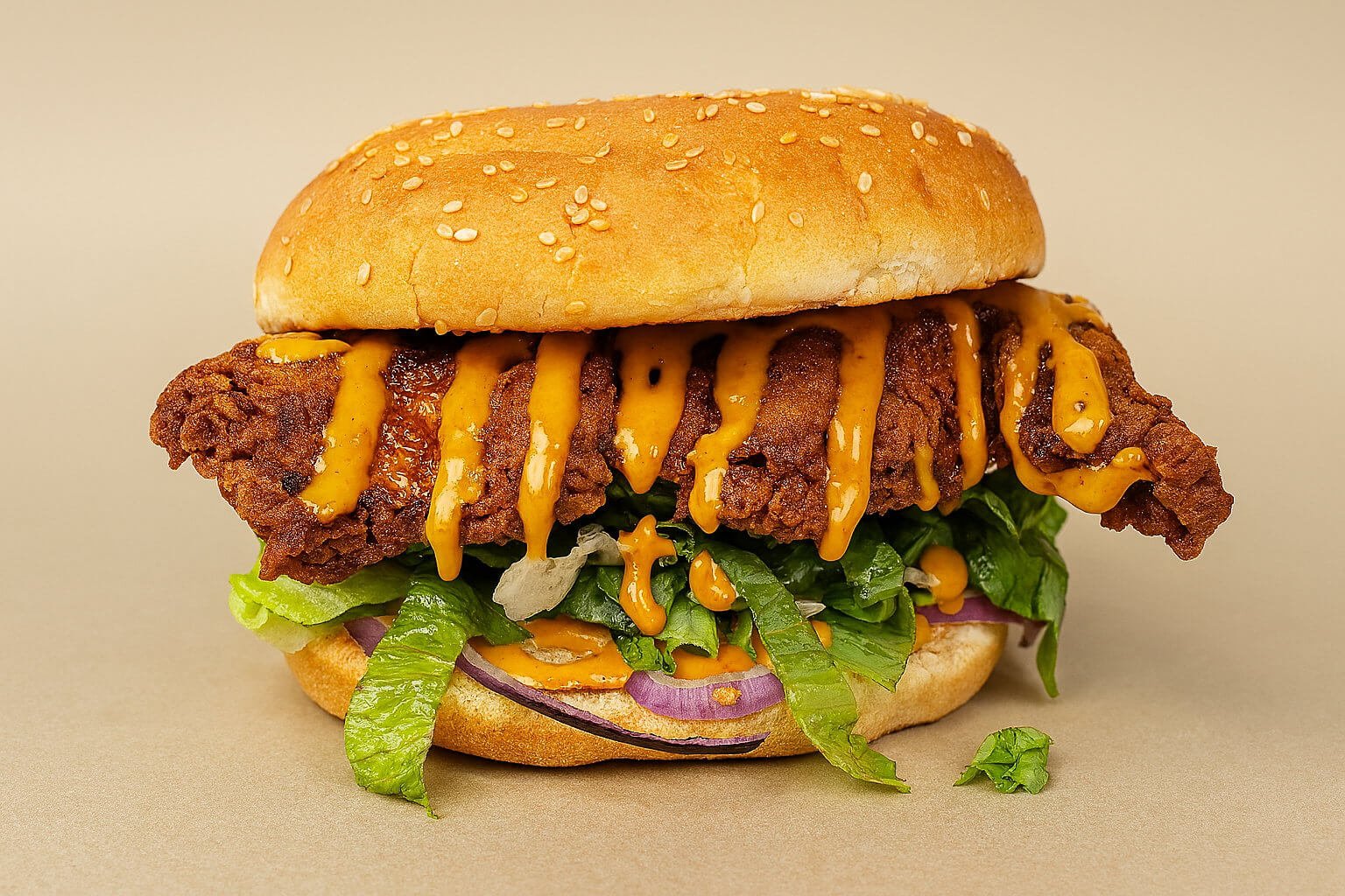 Butter Chicken Burger